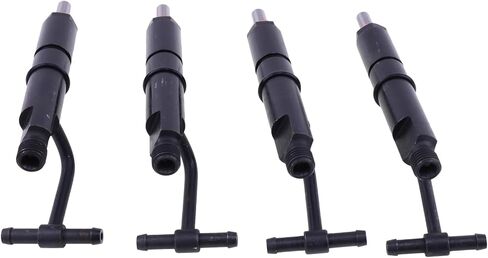 FridayParts 4 Pcs Fuel Injector 6646906 Compatible for Isuzu Engine 4JB1 Bobcat Loader 843 853 1213 Replacement in Saudi Arabia
