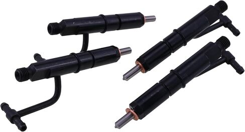 FridayParts 4 Pcs Fuel Injector 6646906 Compatible for Isuzu Engine 4JB1 Bobcat Loader 843 853 1213 Replacement in Saudi Arabia