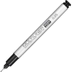 Copic Multiliner SP Black Ink Marker, 0.2 Tip, Black, 1 Count (Pack of 1) in Kuwait