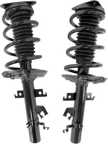Detroit Axle - Front Suspension Kit for 2014-2020 Nissan Rogue 2017-2020 Rogue Sport 2017-2019 Qashqai, 2 Struts with Coil Spring 4 Inner Outer Tie Rods 2 Sway Bar Links Replacement in Saudi Arabia