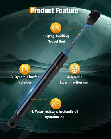 SCITOO Hood Lift Supports Replacement Struts Gas Springs Shocks Fit For Ford Explorer 1991 1992 1993 1994 1996 1997 1998 1999 2000 2001 For Mercury Mountaineer 1997 1998 1999 2000 2001 in Saudi Arabia