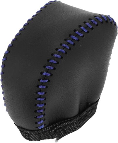 Gear Shift Knob Cover for Lexus NX250 2022-2023 Anti-Slip Black Blue Stick Shifting Handle Protector Faux Leather 1 Pc in Saudi Arabia