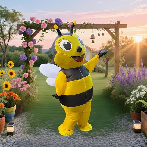 Bee Costume Adult Bumblebee Costume Men Women Inflatable Costumes For Cosplay Party Halloween Christmas in Saudi Arabia