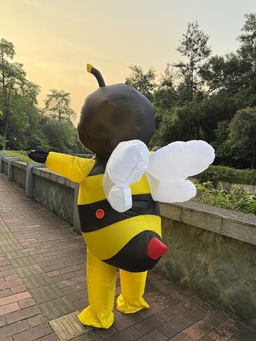 Bee Costume Adult Bumblebee Costume Men Women Inflatable Costumes For Cosplay Party Halloween Christmas in Saudi Arabia