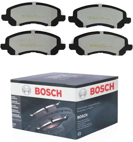 BOSCH BC1348 QuietCast Premium Ceramic Disc Brake Pad Set - Compatible with Select Audi Q3, Q3 Quattro; Volkswagen CC, Passat, Passat CC, Tiguan, Tiguan Limited; REAR in Saudi Arabia