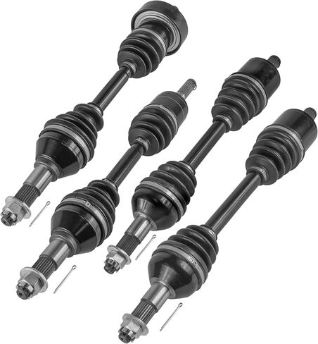 Caltric Front Rear Left and Right CV Joint Axle Compatible with Can-am Outlander 1000 4X4 XMR 2013 2014 2015-2018 in Saudi Arabia