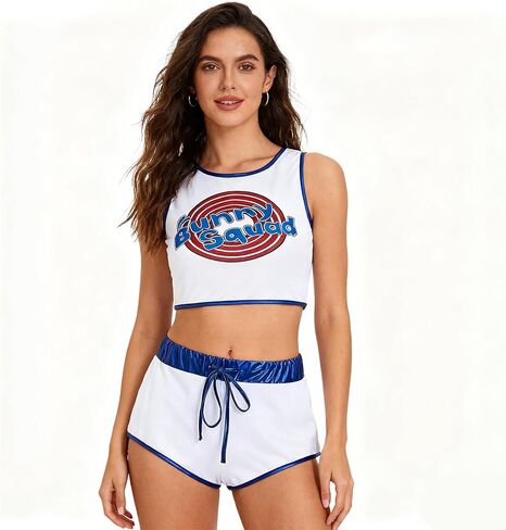 Women Lola #10 Movie Basketball Jersey Halloween Cosplay Costume in Saudi Arabia