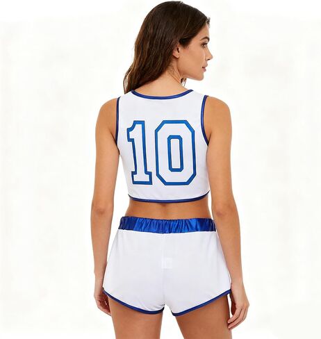 Women Lola #10 Movie Basketball Jersey Halloween Cosplay Costume in Saudi Arabia