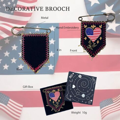 Novelty American Flag Pins Political Signs USA Brooch Small Pride Pin Political Signs Decor Stuff Cool Veterans Gifts, Patriotic Decorations For Election Day, Veterans Day in Saudi Arabia