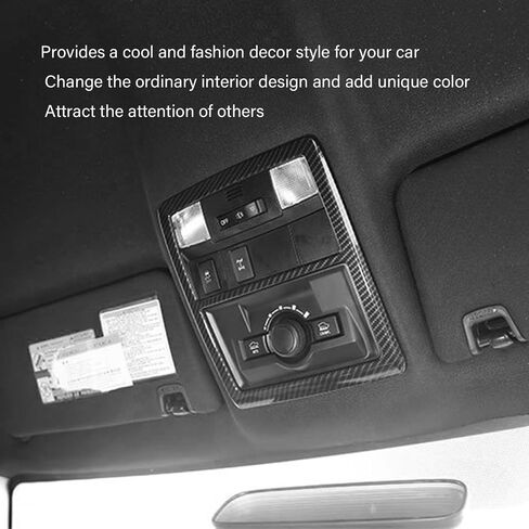 Interior Car Accessories Fit for Toyota Tacoma 2016 2017 2018 2019 2020 2021 2022 2023 Front Row Roof Reading Light Panel Trim Red in Saudi Arabia