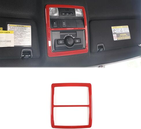 Interior Car Accessories Fit for Toyota Tacoma 2016 2017 2018 2019 2020 2021 2022 2023 Front Row Roof Reading Light Panel Trim Red in Saudi Arabia