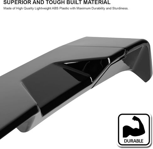 Spec-D Tuning Glossy Black ABS Cab Roof Spoiler for 2014-2021 Toyota Tundra Models in Saudi Arabia