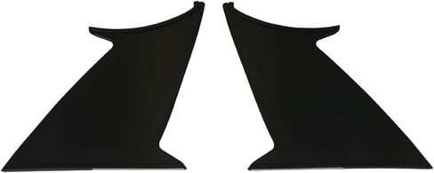2PC Wing Stabilizer Compatible with 2015-2021 Subaru WRX STI, ABS Unpainted Trunk Boot Lip Spoiler Wing & 3M Tape Add On by IKON MOTORSPORTS in Saudi Arabia