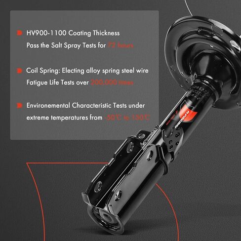 A-Premium Rear Pair (2) Strut Assembly Compatible with Lexus ES350/ES300h, 2013-2018 & Toyota Avalon 2016-2018, Driver and Passenger Side in Saudi Arabia