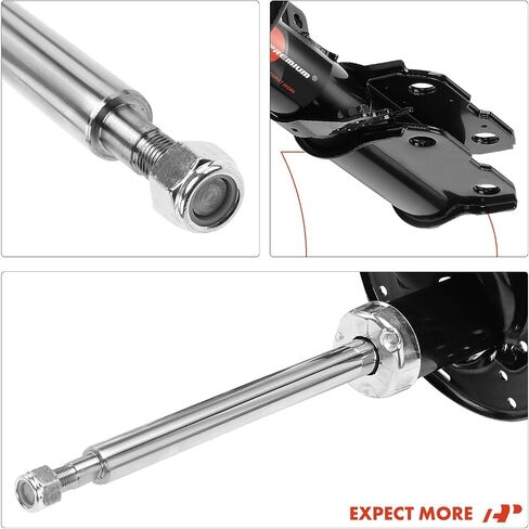 A-Premium Rear Pair (2) Strut Assembly Compatible with Lexus ES350/ES300h, 2013-2018 & Toyota Avalon 2016-2018, Driver and Passenger Side in Saudi Arabia