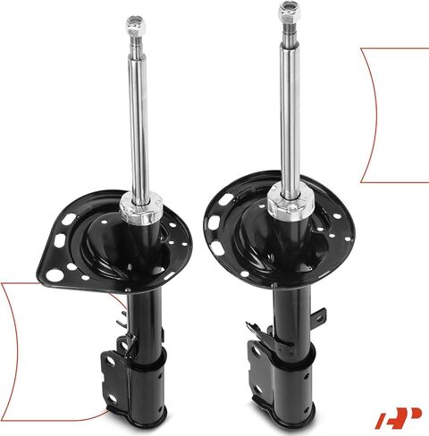 A-Premium Rear Pair (2) Strut Assembly Compatible with Lexus ES350/ES300h, 2013-2018 & Toyota Avalon 2016-2018, Driver and Passenger Side in Saudi Arabia