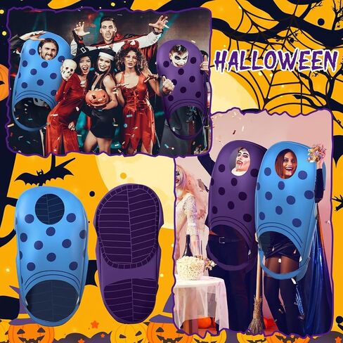 Blue Halloween Garden Beach Shoe Costume 47 x 29 inch Funny Halloween Costume Garden Shoe Cosplay Clog Outfits in Saudi Arabia