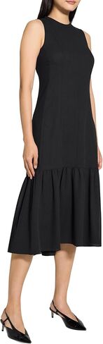 Theory Women's Tier Tie Neck Dress in Saudi Arabia