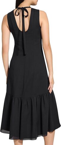 Theory Women's Tier Tie Neck Dress in Saudi Arabia