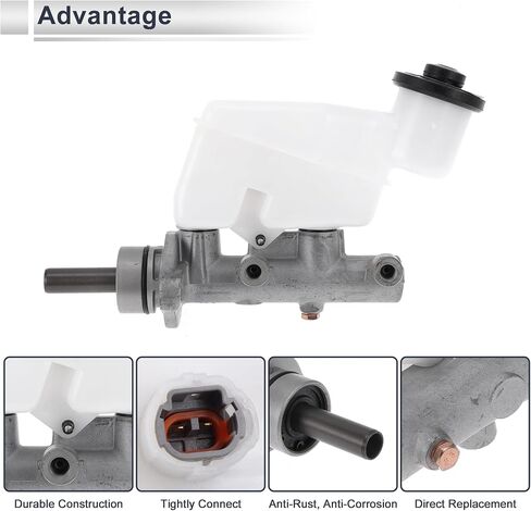 Engine Compartment Brake Master Cylinder for Toyota Yaris 2007-2011 Durable Hydraulic Master Cylinder No.4720152330 with Reservoir 1 Pcs in Saudi Arabia