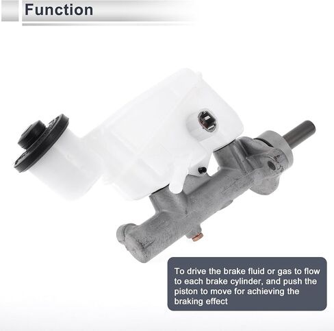 Engine Compartment Brake Master Cylinder for Toyota Yaris 2007-2011 Durable Hydraulic Master Cylinder No.4720152330 with Reservoir 1 Pcs in Saudi Arabia