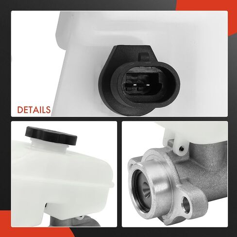 A-Premium Brake Master Cylinder with Reservoir and Cap Compatible with Cadillac Vehicles - DeVille 2002 2003 2004 2005 in Saudi Arabia