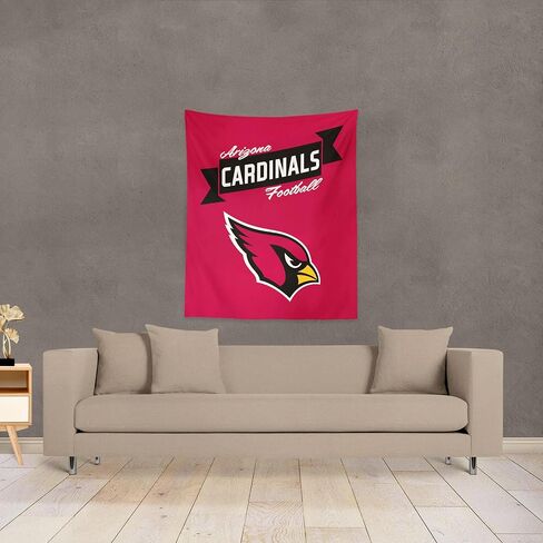 Northwest NFL Arizona Cardinals Wall Hanging Tapestry, 34" x 40", Premium in Saudi Arabia