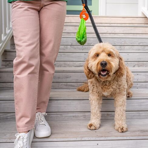 Dog Poop Bag Holder for Dog Leash | Dog Waste Bag Holder for Leash | For Used & Unused Dog Poop Waste Bags | Dog Walking Accessories | Poop Bag Carrier for Backpack & Stroller, FurSentials Twin pack in Saudi Arabia