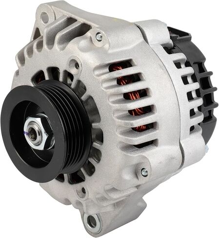 SCITOO Alternator Fits for Honda for Accord 3.0L 2003 12V 105Amp CW S6 Pulley Class High Output Alternator 31100RCAA01 8296 31100RCAA01RM 10480497 ADR0329 400-12240 334-2530 AL1301X 60854 in Saudi Arabia