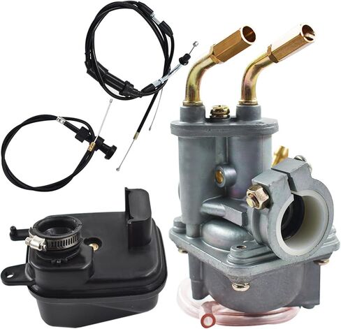 Carburetor Replacement for Yamaha Y Zinger PW 50 PW50 Carb with Air Filter and Throttle Choke Cable in Saudi Arabia