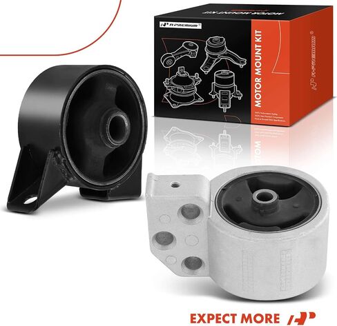 A-Premium Engine Motor Mount Kit Compatible with Hyundai Accent 2003 2004 2005 1.6L, Automatic Transmission, 2-PC Set, Replace# 2181025120 in Saudi Arabia