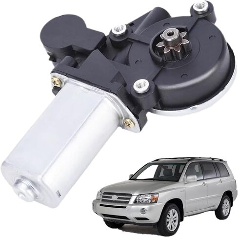 Front Left Power Window Motor Compatible with Camry 2002-2006 Highlander 2001-2007 RAV4 2001-2005 & Scion xA 2004-2006 OEM 85720-33120 8572033120 85720-32150 8572032150 47-10009 4710009 in Kuwait