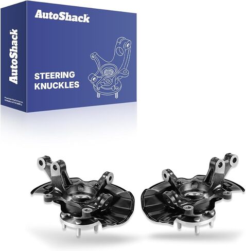 AutoShack Front Steering Knuckle for 2009-2014 Toyota Matrix 2009-2017 2018 Corolla 1.8L 2.4L FWD | Driver & Passenger Side | Wheel Bearing Hub Assembly Replacement KN798479PR in Saudi Arabia