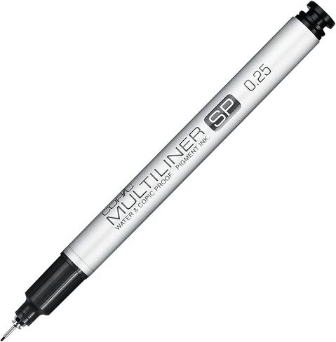 Copic Multiliner SP Black Ink Marker, 0.2 Tip, Black, 1 Count (Pack of 1) in Kuwait