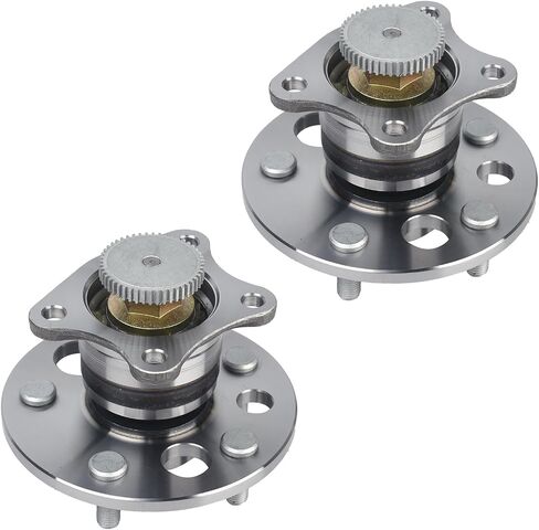 Autoround 512310 Rear Wheel Bearing and Hub Assembly Fit for Toyota Camry 1997-2001, Avalon 1995-2004, Solara 1999-2003, Lexus ES300 1992-2001, RX300 1999-2003, 5-Lug w/ABS, Set of 2 in Saudi Arabia