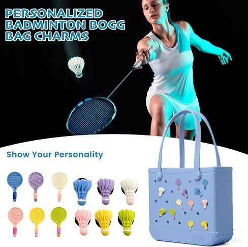 Soccer Mom Charm for Bogg Bag – Cute & Stylish Accessories for Women – Compatible with Rubber Beach Bags of Most Sizes & Brands in Kuwait