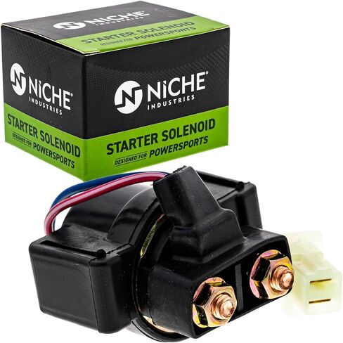 NICHE Starter Motor Solenoid Kit for Yamaha Raptor Badger 80 Champ 100 4KD-81940-00-00 55X-81800-51-00 ATV in Saudi Arabia