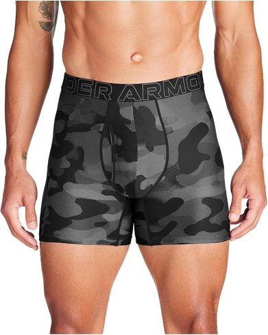 تحت Armor Men's 3 عبوات الأداء التقنية طباعة 6 "الملاكم in Kuwait