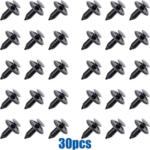 OAUTOO 30pcs Door Interior & Liftgate Trim Panel Retainer Clip for Mazda B467-68-AC3-02 Fits Mazda 5 CX-7 CX-9 Miata MPV MX-6 Protege 1995-2015 in Saudi Arabia
