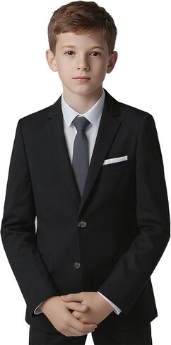 Boys Blazer Suit Jacket Formal Slim Fit Kids Sport Coat in Kuwait