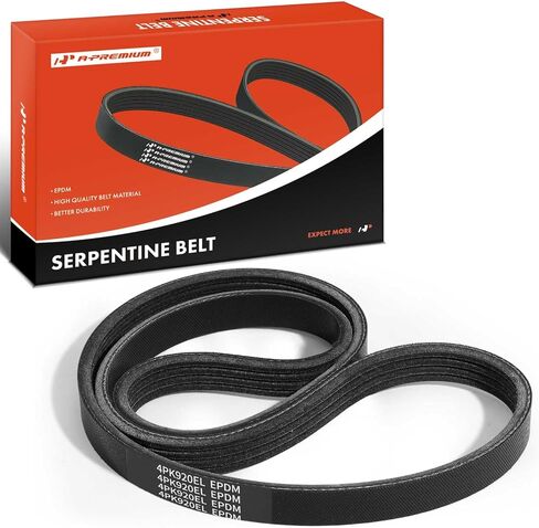 A-Premium Stretch Fit Serpentine Drive Belt Compatible with Dodge Avenger 2008-2010 & Chrysler Sebring 2007-2010, 2.7L in Saudi Arabia
