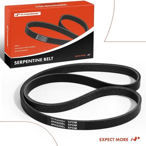 A-Premium Stretch Fit Serpentine Drive Belt Compatible with Dodge Avenger 2008-2010 & Chrysler Sebring 2007-2010, 2.7L in Saudi Arabia