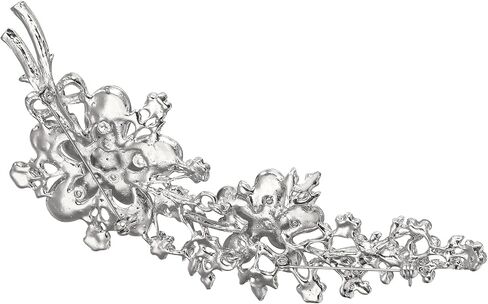 EVER FAITH Austrian Crystal Cluster Flower Leaf Bowknot Elegant Bridal Banquet Brooch for Women in Saudi Arabia
