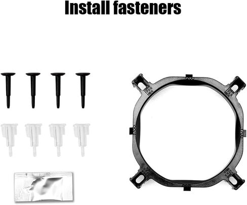 CPU Contact Frame for LGA 1700 Retrofit Kit, All Aluminum1700 BCF Bracket Intel 12th/13th/14th Generation Anti-Bending Buckle（Reduces CPU Temperature by 3° to 5°） in Saudi Arabia