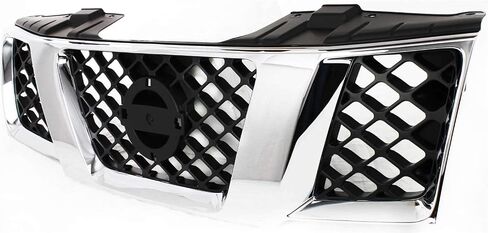 Garage-Pro Grille Assembly Compatible with Nissan Pathfinder 2005-2007/Frontier 2005-2008 Chrome Shell/Textured Black Insert in Saudi Arabia