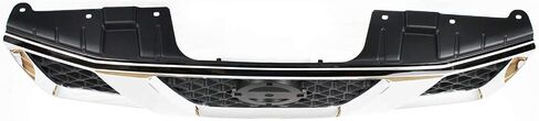 Garage-Pro Grille Assembly Compatible with Nissan Pathfinder 2005-2007/Frontier 2005-2008 Chrome Shell/Textured Black Insert in Saudi Arabia