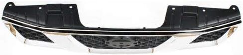 Garage-Pro Grille Assembly Compatible with Nissan Pathfinder 2005-2007/Frontier 2005-2008 Chrome Shell/Textured Black Insert in Saudi Arabia
