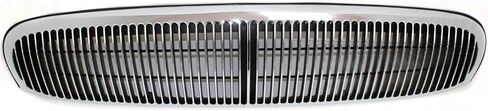 Garage-Pro Grille Assembly for BUICK PARK AVENUE 97-04 Plastic Chrome Shell/Ptd-Black Insert Base Model in Saudi Arabia