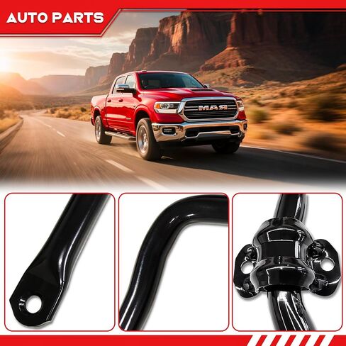 55398938AC Front Stabilizer Bar &K80894 Front Sway Bar Link Kit with Bushing Kit Fit For 2009-2010 Dodge Ram 1500, 2011-2018 Ram 1500, 2019-2022 Ram 1500 Classic 4WD Replaces# 55398938AB in Kuwait
