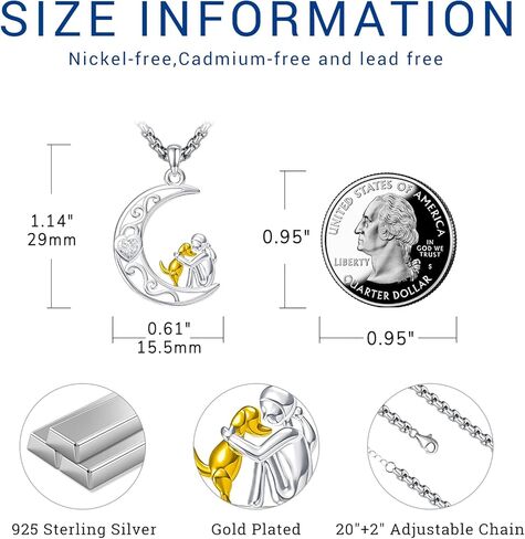 Eusense Hummingbird Necklace for Women Men 925 Sterling Silver Hummingbird Pendant Hummingbird Jewelry Humming Bird Necklaces Gifts for Mom Grandma Her Him in Kuwait